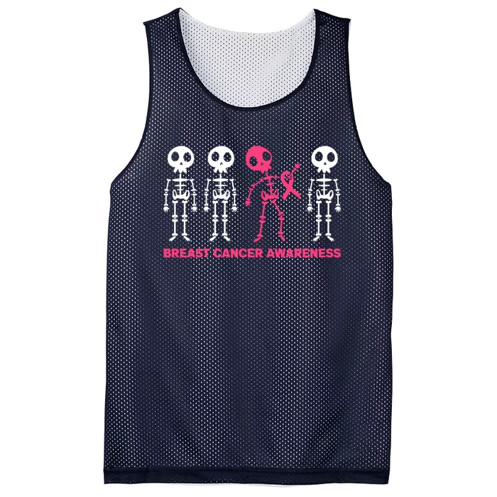 Halloween October 31 Breast Cancer Awareness Mesh Reversible Basketball Jersey Tank