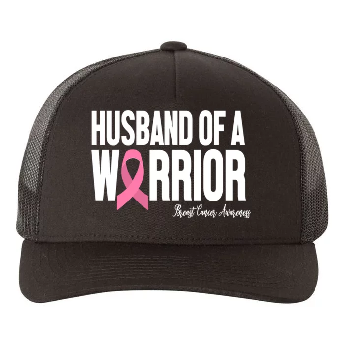 Husband Of A Warrior Breast Cancer Awanress Yupoong Adult 5-Panel Trucker Hat