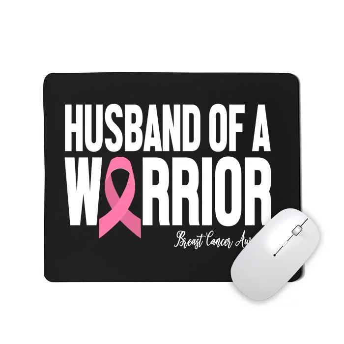 Husband Of A Warrior Breast Cancer Awanress Mousepad