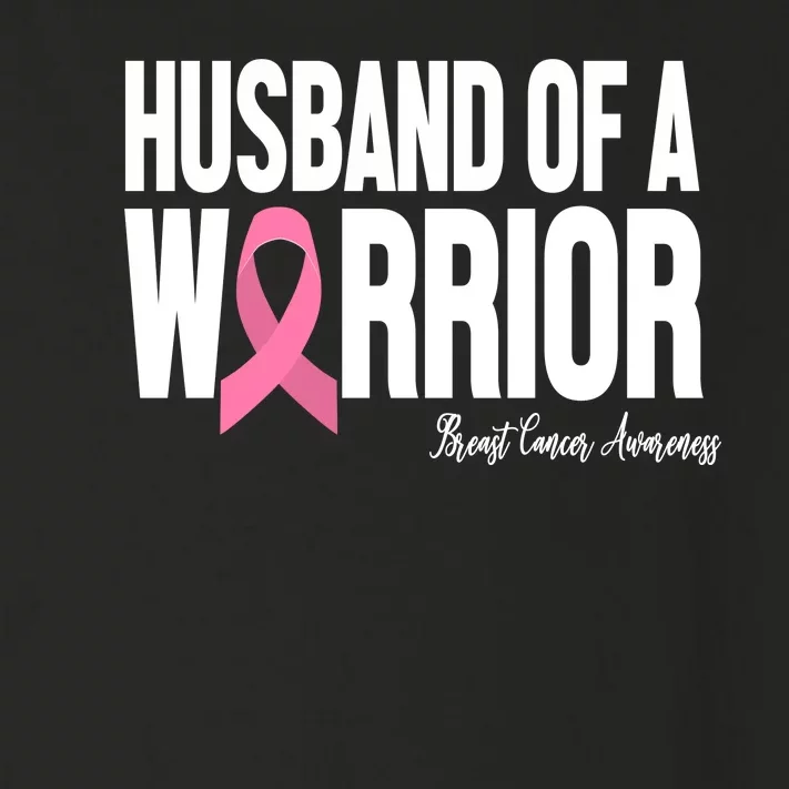 Husband Of A Warrior Breast Cancer Awanress Toddler Long Sleeve Shirt