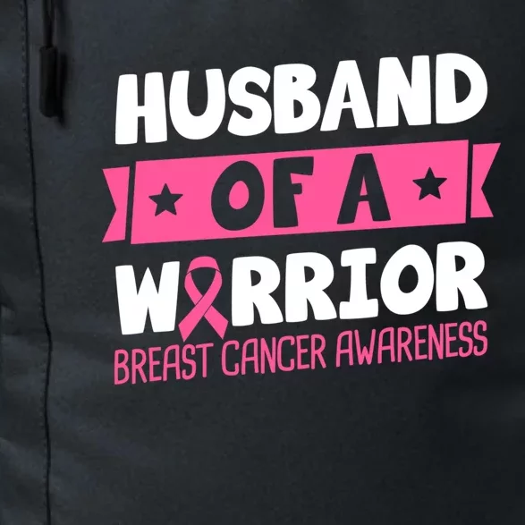 Husband Of A Warrior Breast Cancer Awareness Cool Gift Daily Commute Backpack