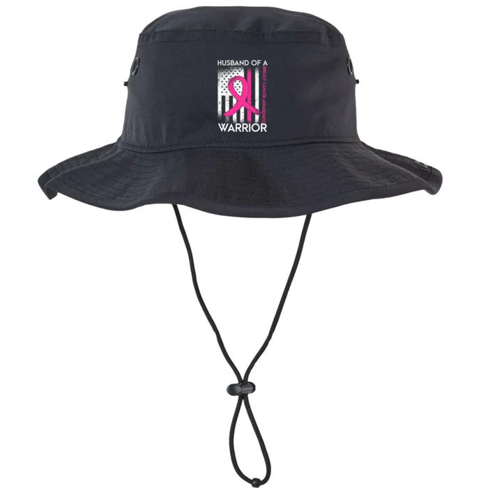 Husband Of A Warrior Breast Cancer Awareness Support Squad Legacy Cool Fit Booney Bucket Hat