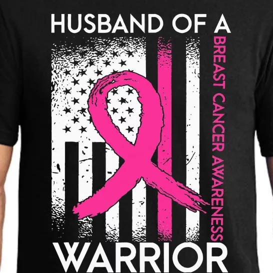 Husband Of A Warrior Breast Cancer Awareness Support Squad Pajama Set