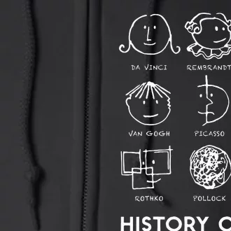 History Of Art for Teachers Students Love Art Full Zip Hoodie