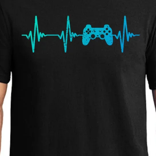 Heartbeat Of A Gamer Cute Gift Gamer Gift Cute Gift Pajama Set