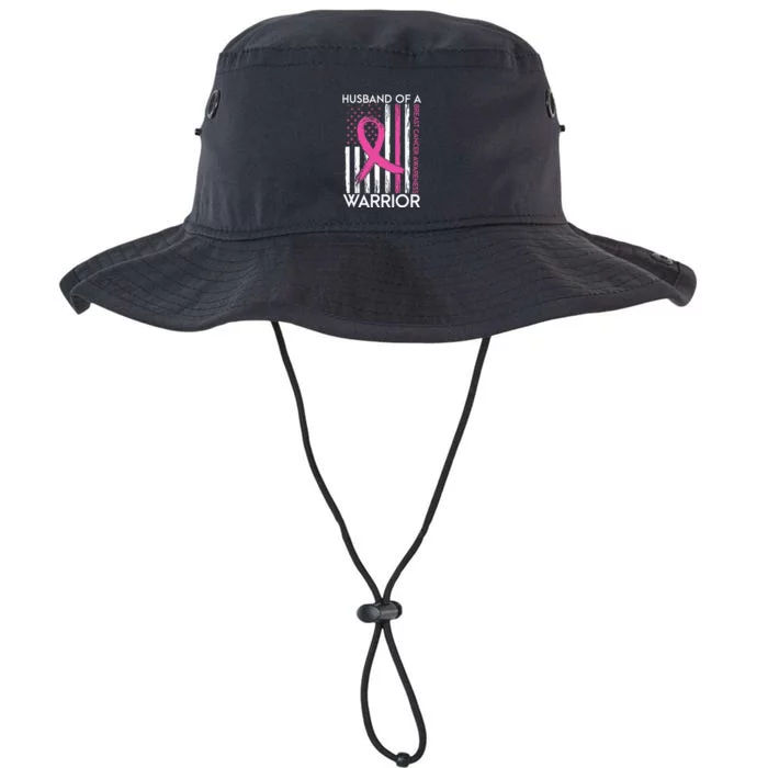 Husband Of A Warrior Breast Cancer Awareness Support Squad Legacy Cool Fit Booney Bucket Hat