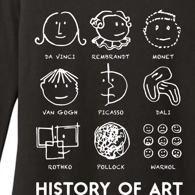 History Of Art For Teachers, Students Love Art Womens CVC Long Sleeve Shirt