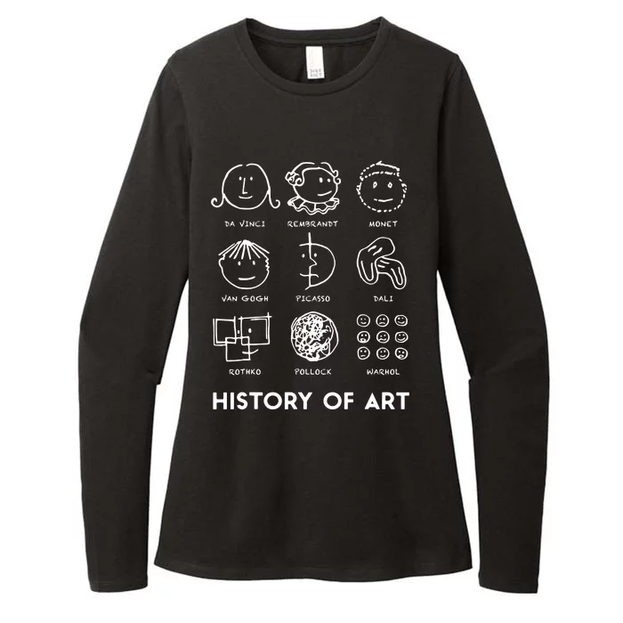 History Of Art For Teachers, Students Love Art Womens CVC Long Sleeve Shirt