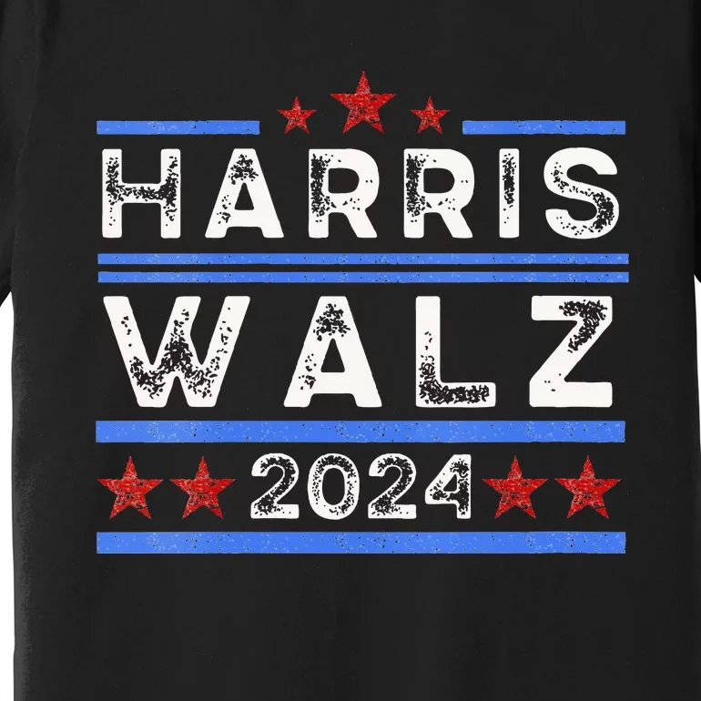 Harris. Obviously. A Vote For 2024 President Kamala Harris Premium T-Shirt