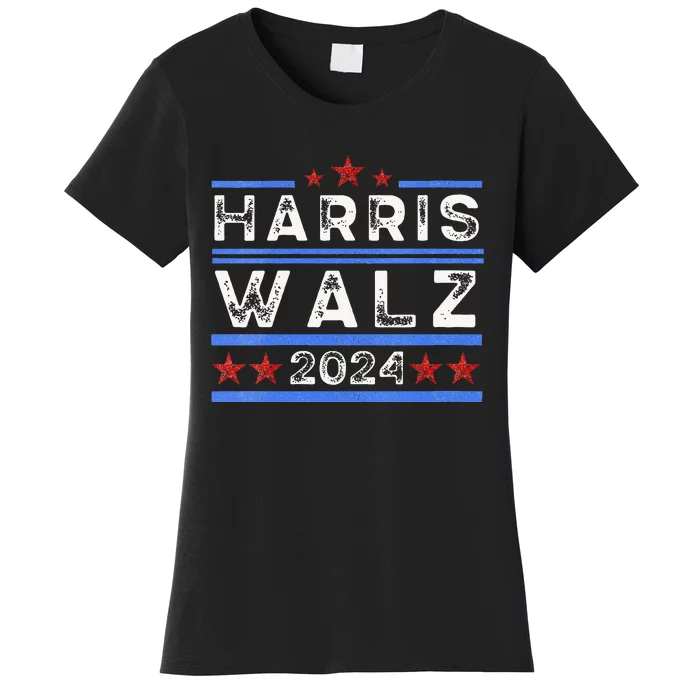 Harris. Obviously. A Vote For 2024 President Kamala Harris Women's T-Shirt