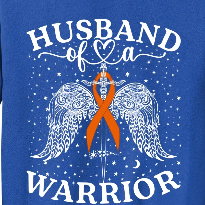 Husband Of A Warrior Ney Cancer Awareness Support Squad Great Gift Tall Sweatshirt