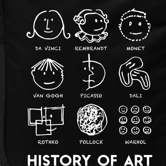 History Of Art For Teachers Students Love Art Gift Impact Tech Backpack