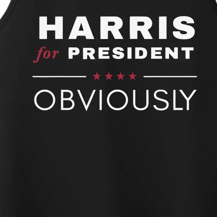 Harris Obviously A Vote For 2024 President Kamala Harris Performance Tank