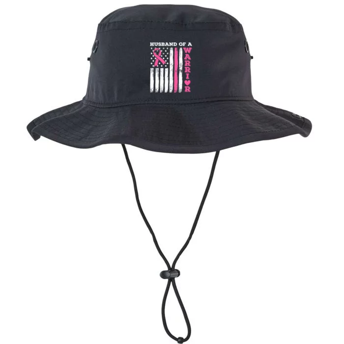 Husband Of A Warrior Breast Cancer Awareness Legacy Cool Fit Booney Bucket Hat