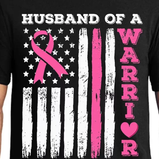 Husband Of A Warrior Breast Cancer Awareness Pajama Set