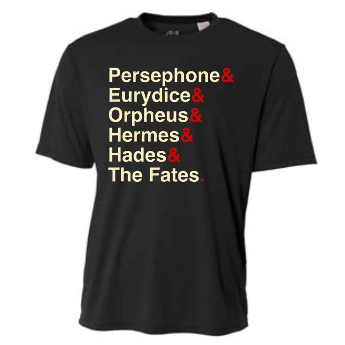 Hades Orpheus And Eurydice Musical Theatre Cooling Performance Crew T-Shirt