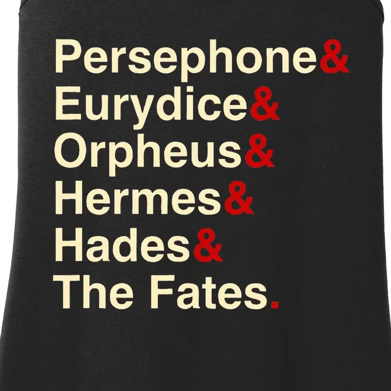 Hades Orpheus And Eurydice Musical Theatre Ladies Essential Tank