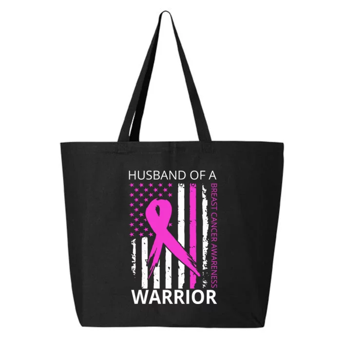 Husband Of A Warrior Breast Cancer Awareness 25L Jumbo Tote