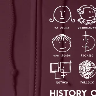 History Of Art For Teachers Students Full Zip Hoodie