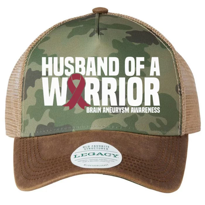 Husband Of A Warrior Brain Aneurysm Awareness Cool Gift Legacy Tie Dye Trucker Hat