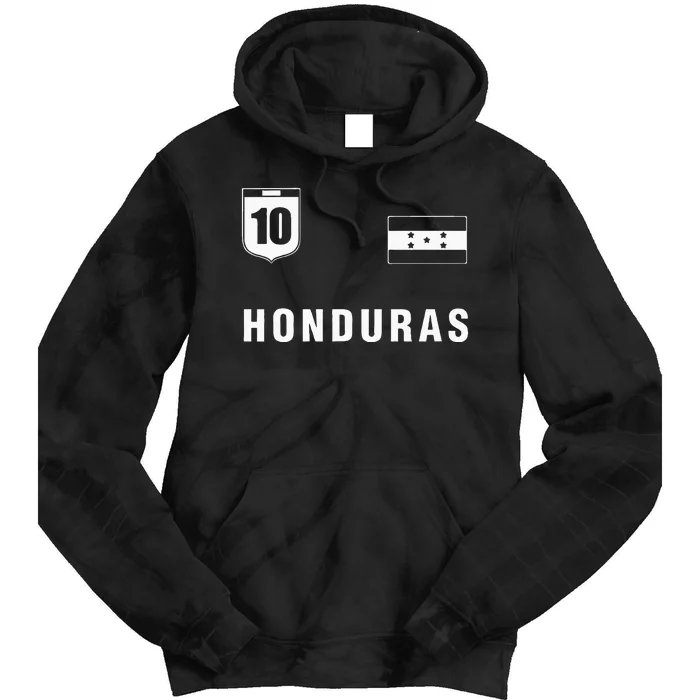 Honduras Outfit Blue Honduras Apparel Design Clothing Tie Dye Hoodie