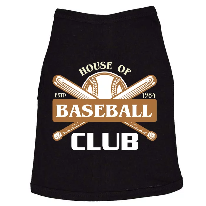 House Of Baseball Club Doggie Tank