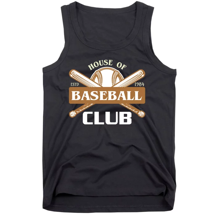 House Of Baseball Club Tank Top