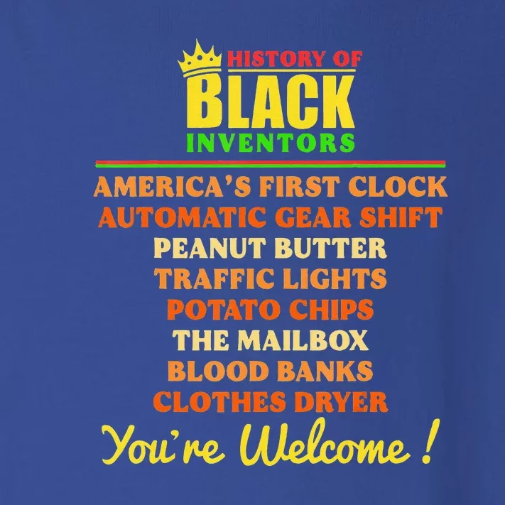 History Of Black Inventors BHM African Pride Toddler Long Sleeve Shirt