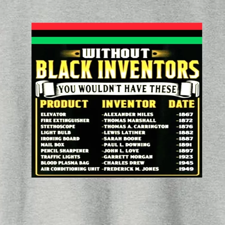 History Of Black Inventors Black History Month Meaningful Gift 2a1 Great Gift Women's Crop Top Tee