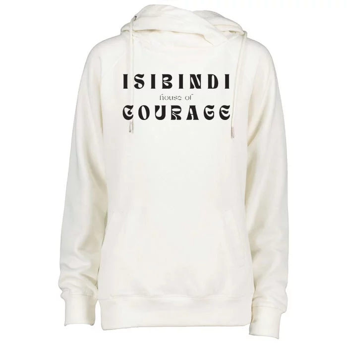 House Of Courage Isibindi Rca School Spirit Courageous Womens Funnel Neck Pullover Hood