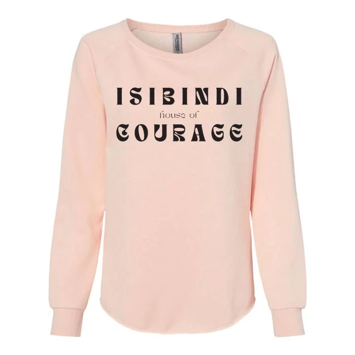 House Of Courage Isibindi Rca School Spirit Courageous Womens California Wash Sweatshirt