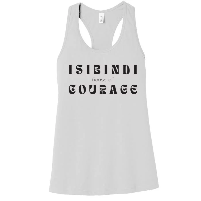 House Of Courage Isibindi Rca School Spirit Courageous Women's Racerback Tank