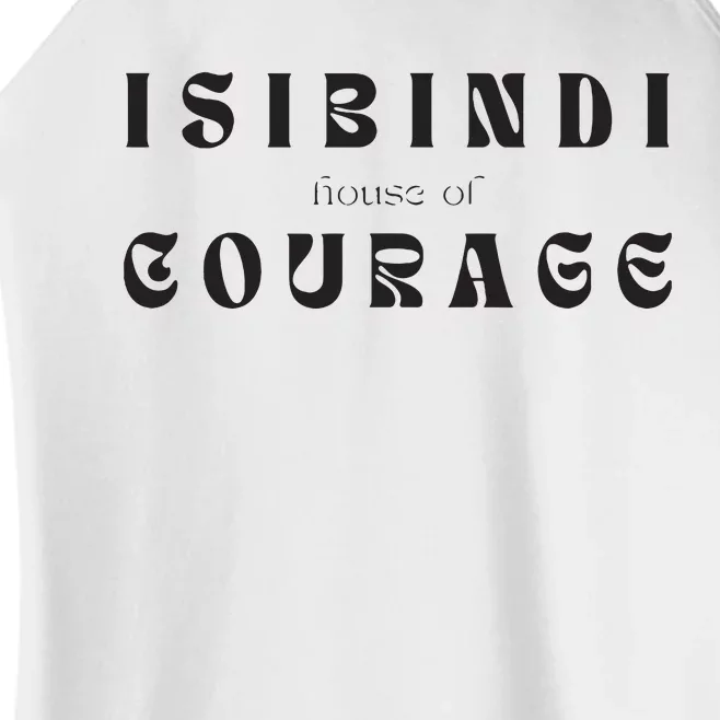 House Of Courage Isibindi Rca School Spirit Courageous Women’s Perfect Tri Rocker Tank