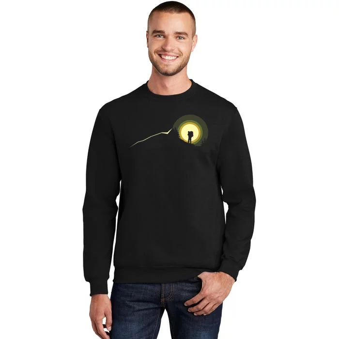 Hiking Outdoor Camping Backpacking Hiking Tall Sweatshirt