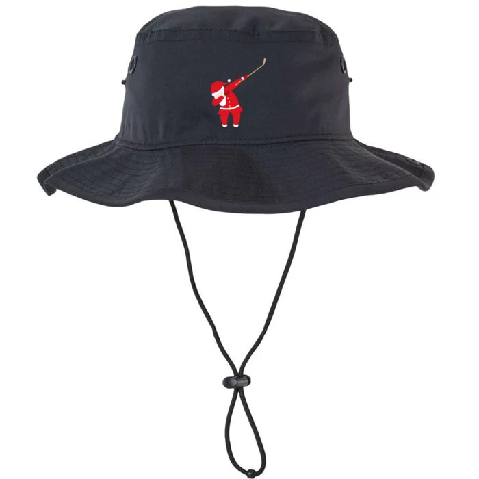 Hockey Dabbing Santa Legacy Cool Fit Booney Bucket Hat