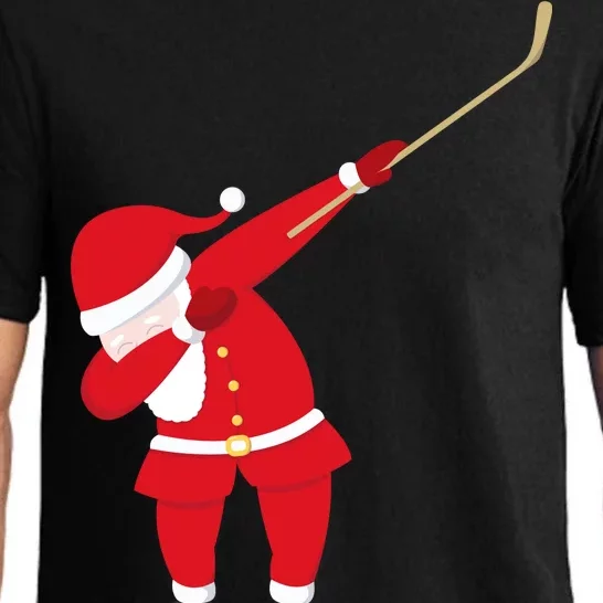 Hockey Dabbing Santa Pajama Set