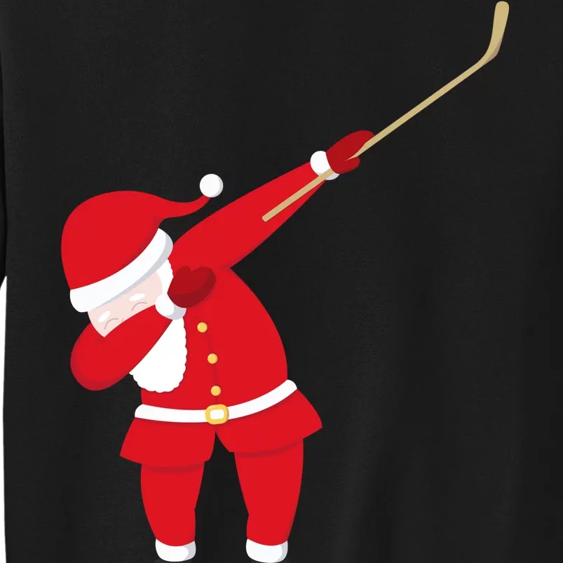 Hockey Dabbing Santa Tall Sweatshirt