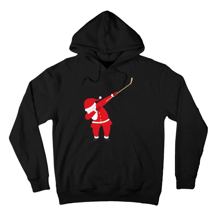 Hockey Dabbing Santa Tall Hoodie