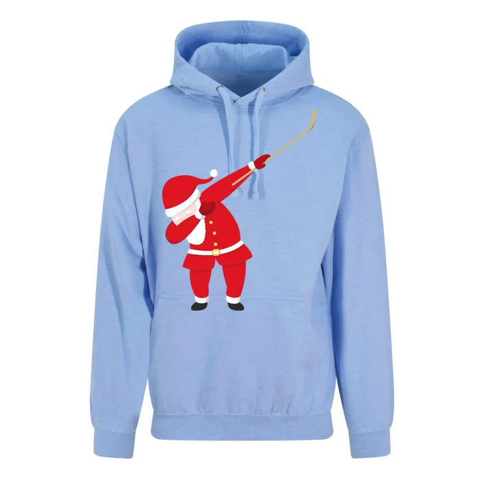 Hockey Dabbing Santa Unisex Surf Hoodie