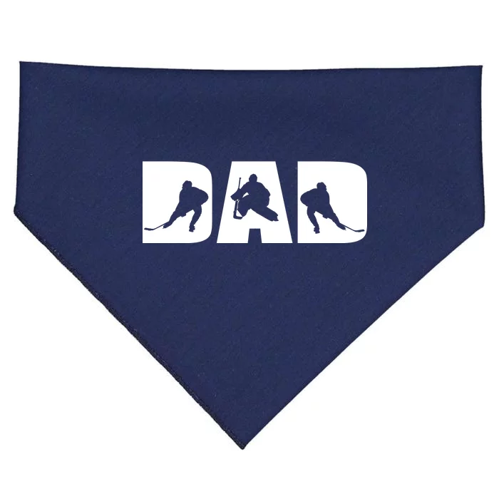 Hockey Dad USA-Made Doggie Bandana