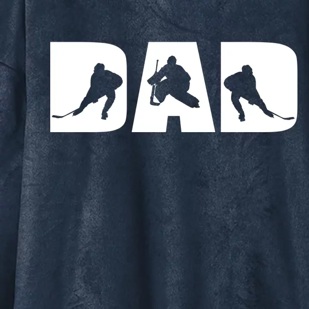 Hockey Dad Hooded Wearable Blanket