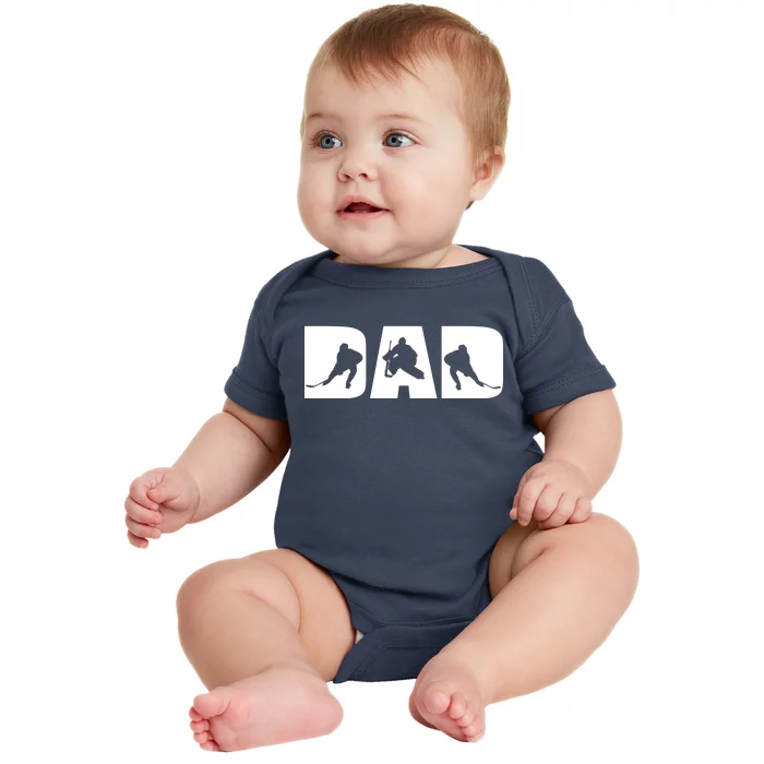 Hockey Dad Baby Bodysuit