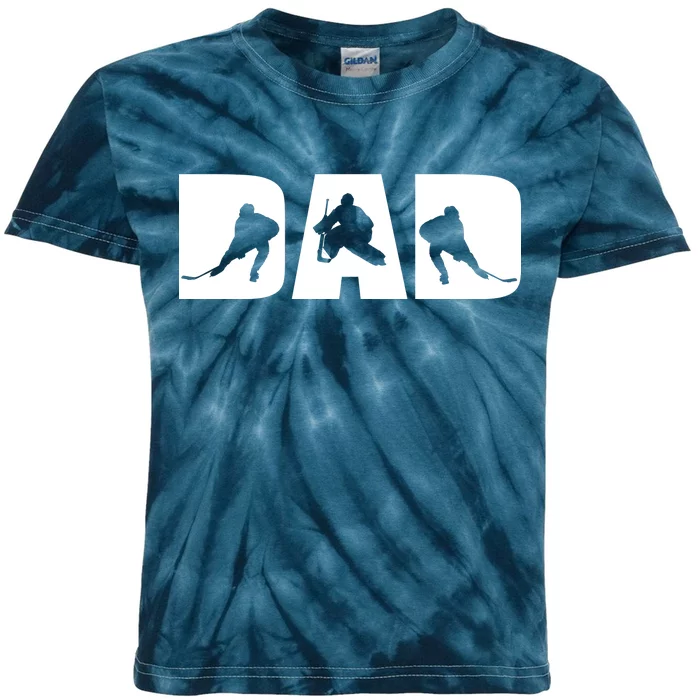 Hockey Dad Kids Tie-Dye T-Shirt