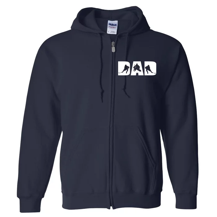 Hockey Dad Full Zip Hoodie