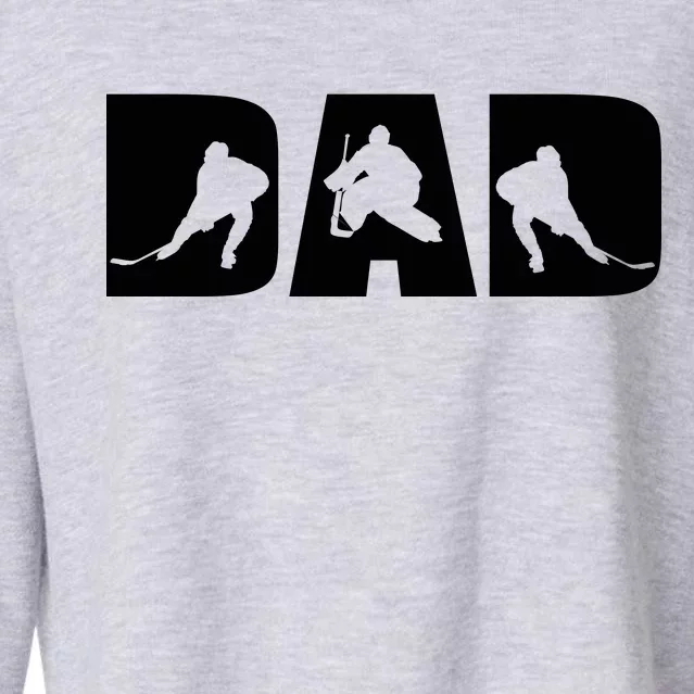 Hockey Dad Cropped Pullover Crew