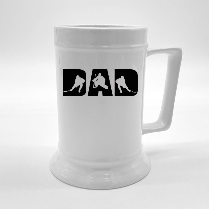 Hockey Dad Front & Back Beer Stein