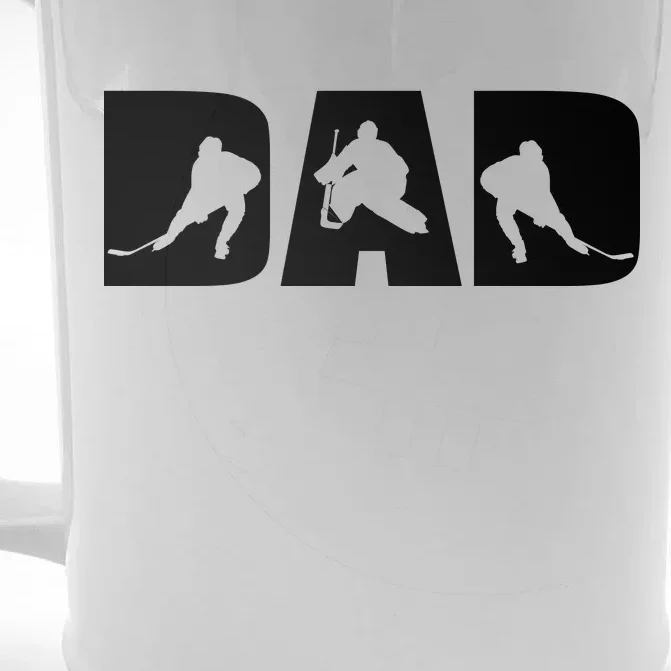 Hockey Dad Front & Back Beer Stein