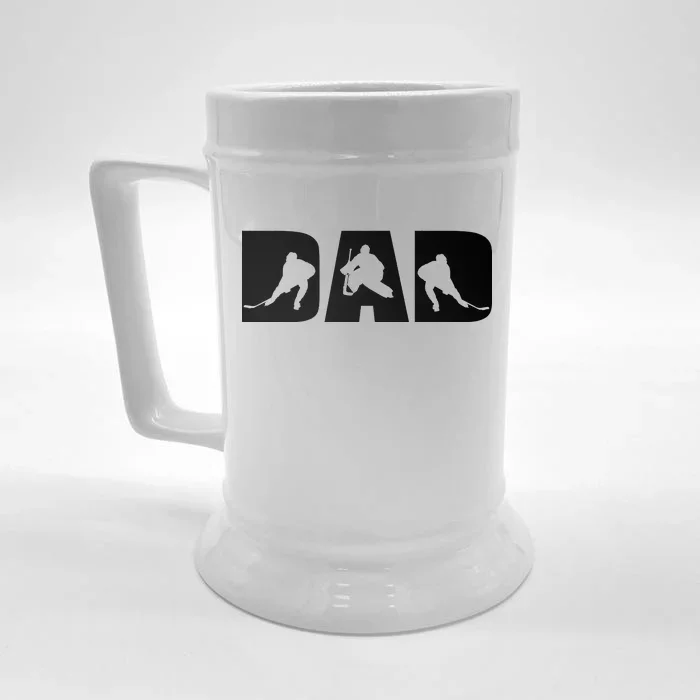 Hockey Dad Front & Back Beer Stein