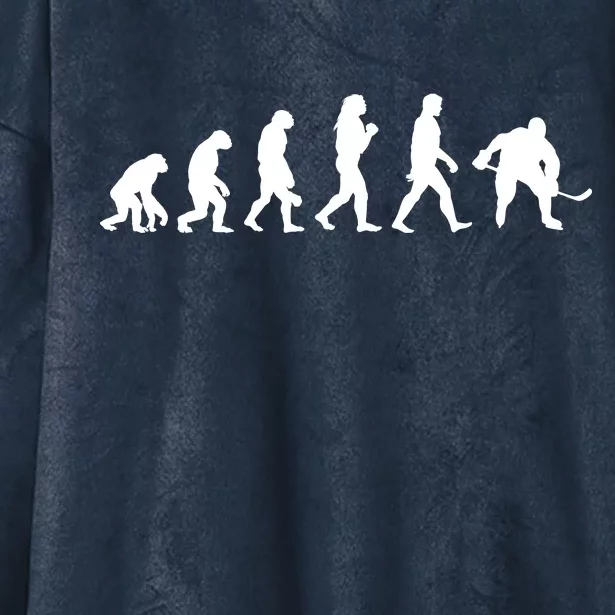 Hockey Evolution Hooded Wearable Blanket