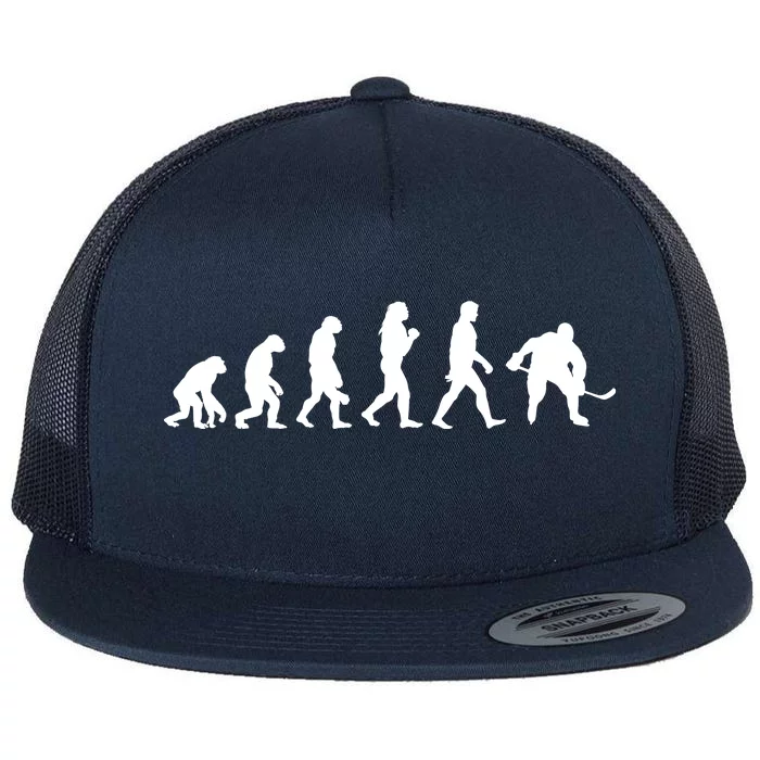 Hockey Evolution Flat Bill Trucker Hat